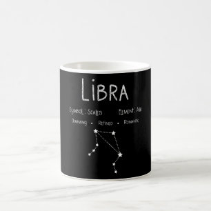 Libra Zodiac Sign Constellation Astrology Gift Coffee Mug
