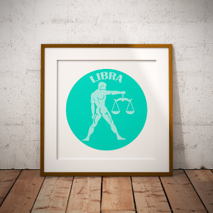 Libra, Zodiac Sign, Horoscope, Astrology Photo Print