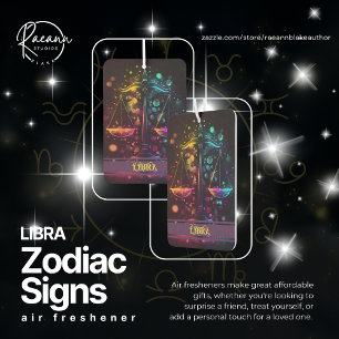 Libra Zodiac Signs Celestial Air Freshener
