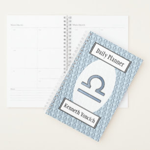 Libra Zodiac Symbol Element by Kenneth Yoncich Planner