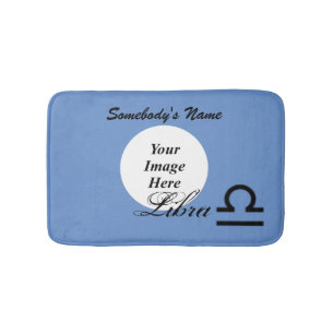Libra Zodiac Symbol Standard by Kenneth Yoncich Bath Mat