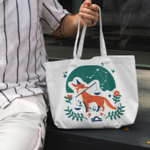 Libra Zodiac Tote Bag