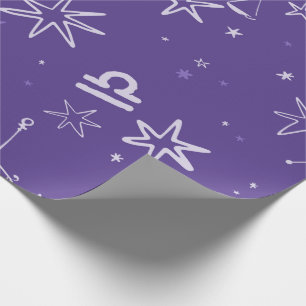 Libra Zodiac Wrapping Paper