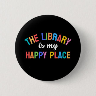 Librarian 6 Cm Round Badge