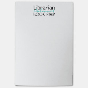 Librarian Also Known As Book Pimp Notepad
