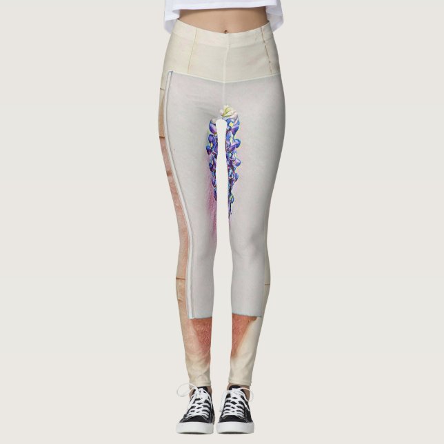 Librarian birthday gift leggings (Front)