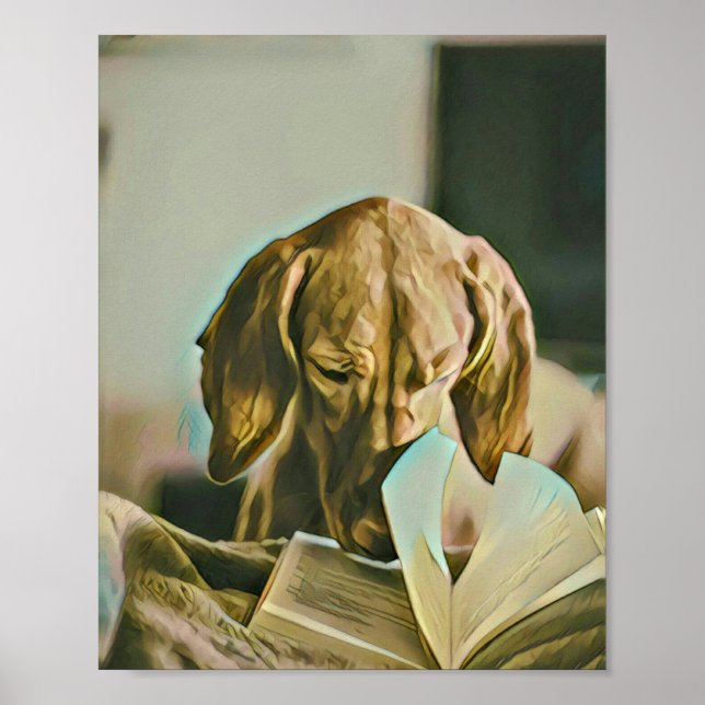 Librarian birthday gift poster (Front)