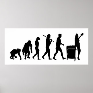 Librarian book lovers library index card gear poster