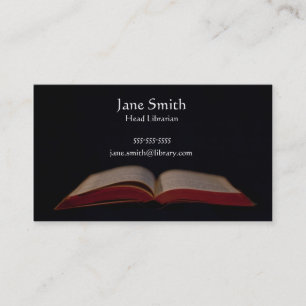 Librarian Business Card