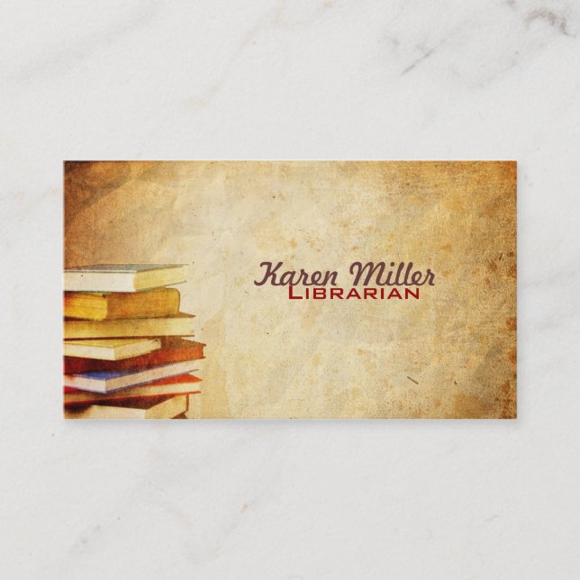 Librarian Business Cards (Front)