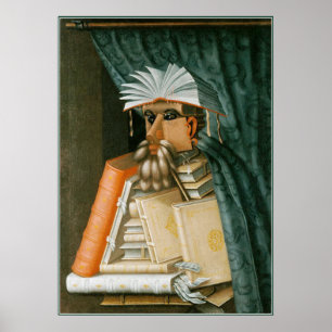 Librarian by Giuseppe Arcimboldo Poster