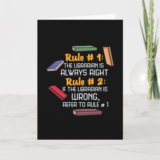 Librarian Card (Front)