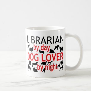 Librarian Dog Lover Coffee Mug
