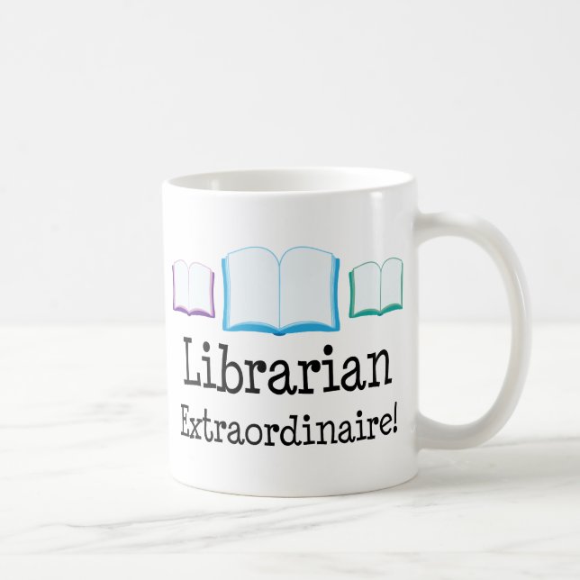 Librarian Extraordinaire Coffee Mug (Right)