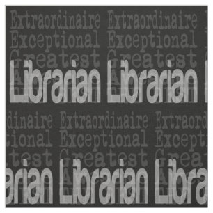 Librarian Extraordinaire Fabric