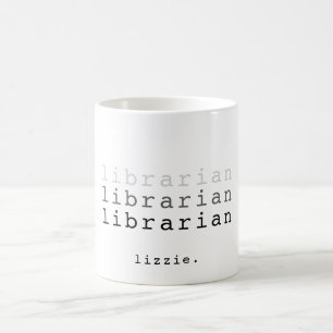 Librarian Gift Custom Coffee Mug
