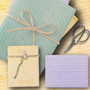 Librarian Gift Wrapping Paper Sheet