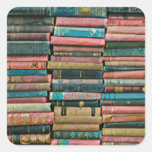 Librarian gifts for her square sticker