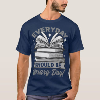 Librarian Inspired Library Related Bibliophile T-Shirt