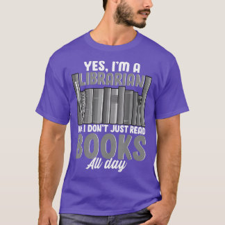 Librarian Inspired Library Related Bibliophile T-Shirt