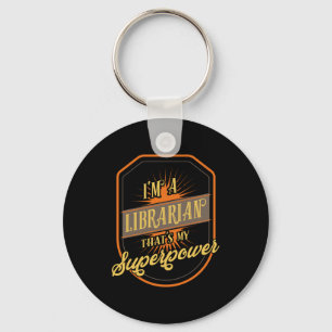Librarian Key Ring