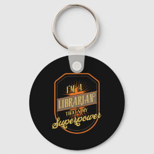 Librarian Key Ring