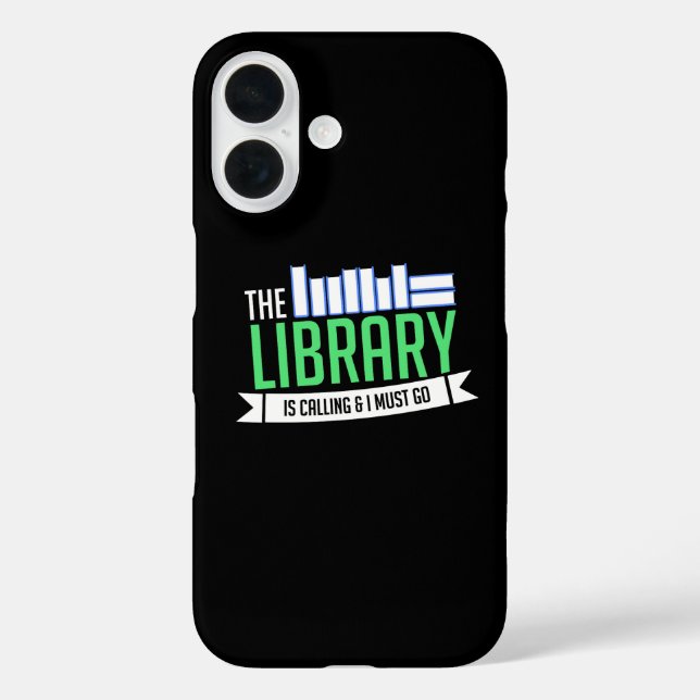 Librarian Library Books Gift Case-Mate iPhone Case (Back)