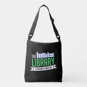 Librarian Library Books Gift Crossbody Bag
