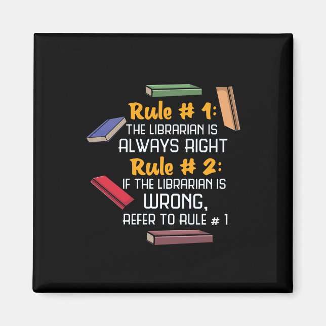 Librarian Magnet (Front)