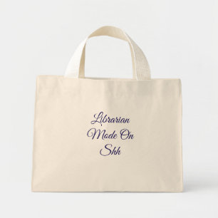 Librarian Mode On Funny tote Bag For Book Lovers