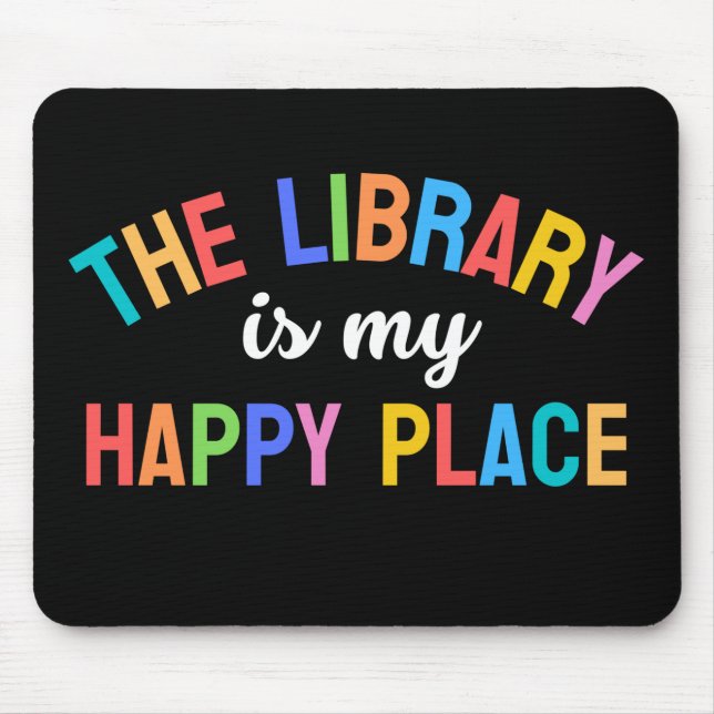 Librarian Mouse Mat (Front)