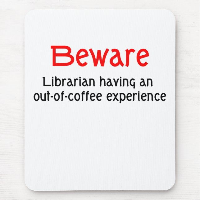 Librarian Mouse Pad (Front)