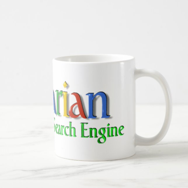 Librarian Original Search Engine Coffee Mug (Right)