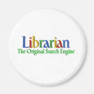 Librarian Original Search Engine Magnet