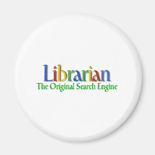 Librarian Original Search Engine Magnet