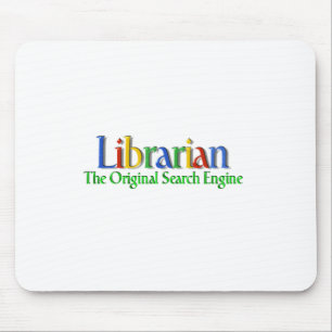 Librarian Original Search Engine Mouse Mat