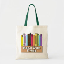 Librarian Pride tote