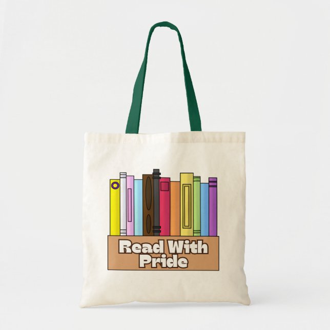 Librarian Pride tote Bag (Front)
