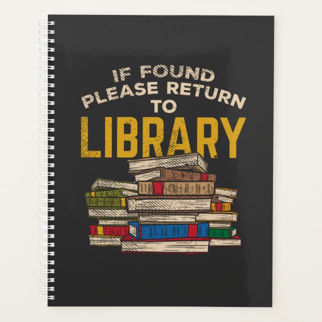 Librarian Reading Gift Planner (Front)