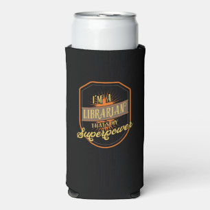 Librarian Seltzer Can Cooler