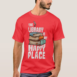 Librarian Shirt Funny Library Shirt Reading Book L