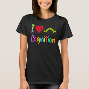 Librarian Teacher I Love Cognition Hungry Caterpil T-Shirt