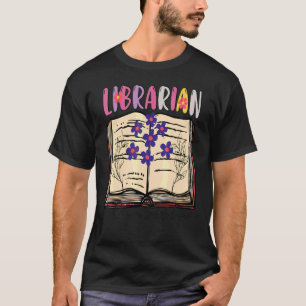 Librarian The Search Engine Library Book T-Shirt