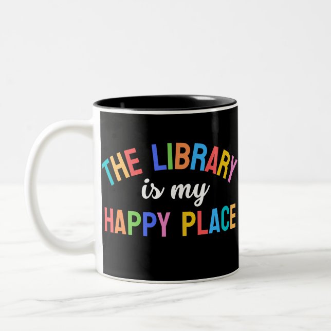 Librarian Two-Tone Coffee Mug (Left)