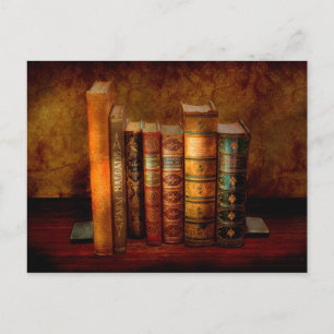 Librarian - Writer - Antiquarian books Postcard