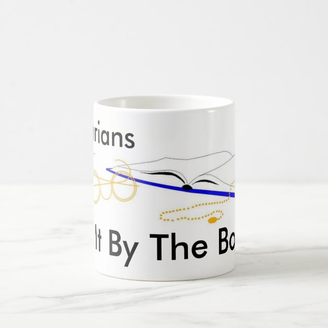 Librarians Do It By The Books Coffee Mug (Center)