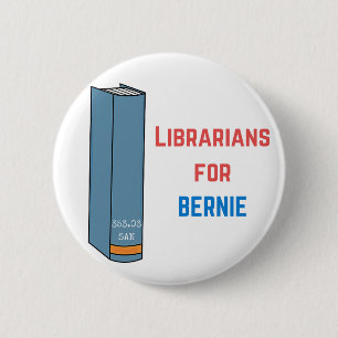 Librarians for Bernie Button