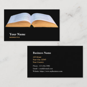Librarians Media Collections Specialists Business Card