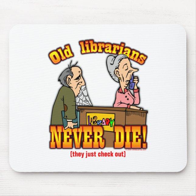 Librarians Mouse Mat (Front)