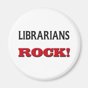 Librarians Rock Magnet